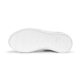 Puma Girls Carina 2.0 Mermaid PS Sneakers In White/Hero Blue/Silver