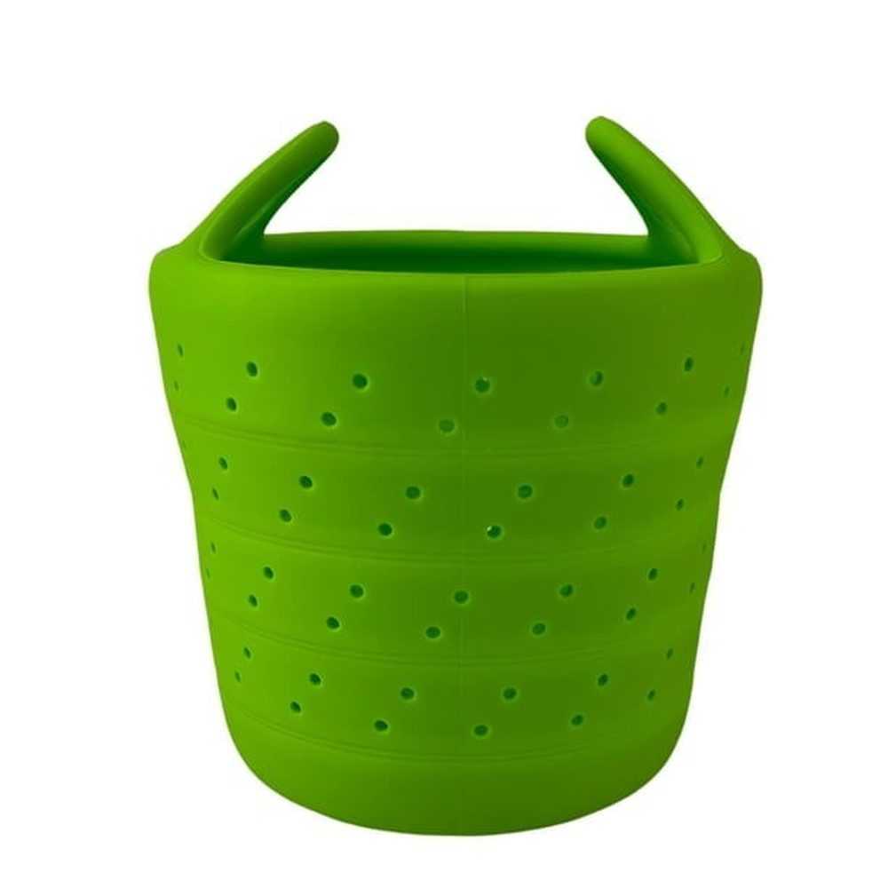 Joie Silicone Grand Collapsible Steamer In Green