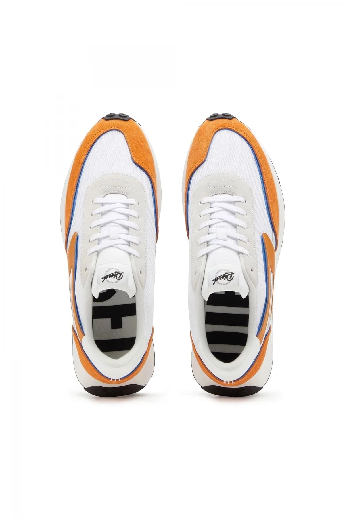 Diesel Mens S-Racer Shoes In White Multi