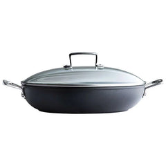 Le Creuset Tns 26Cm Shallow Casserole In Black