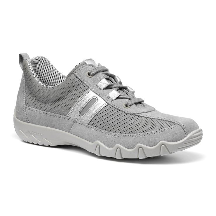 Hotter Ladies Leanne Shoes In Grey