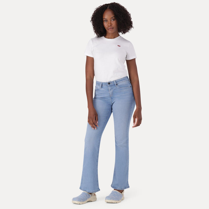 Levis 0058130 Womens Curvy Flare Jeans Denim