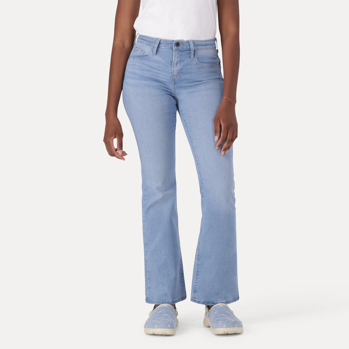 Levis 0058130 Womens Curvy Flare Jeans Denim