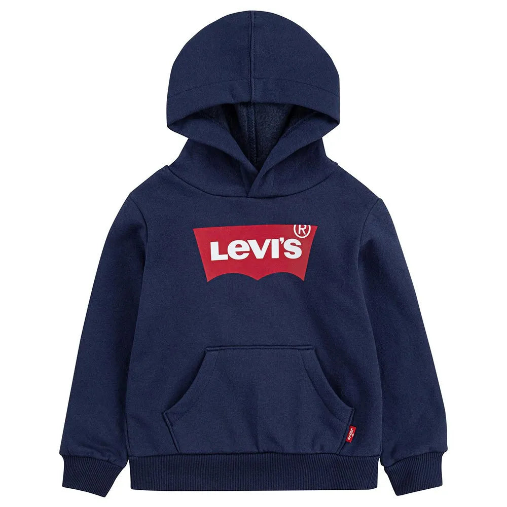 Levis Boys Batwing Hoodie In Dark Blue