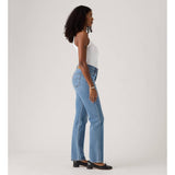 Levis Womens Curve Jeans In Light Blue