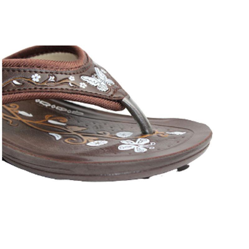 Aerosoft Ladies Sandals In Brown