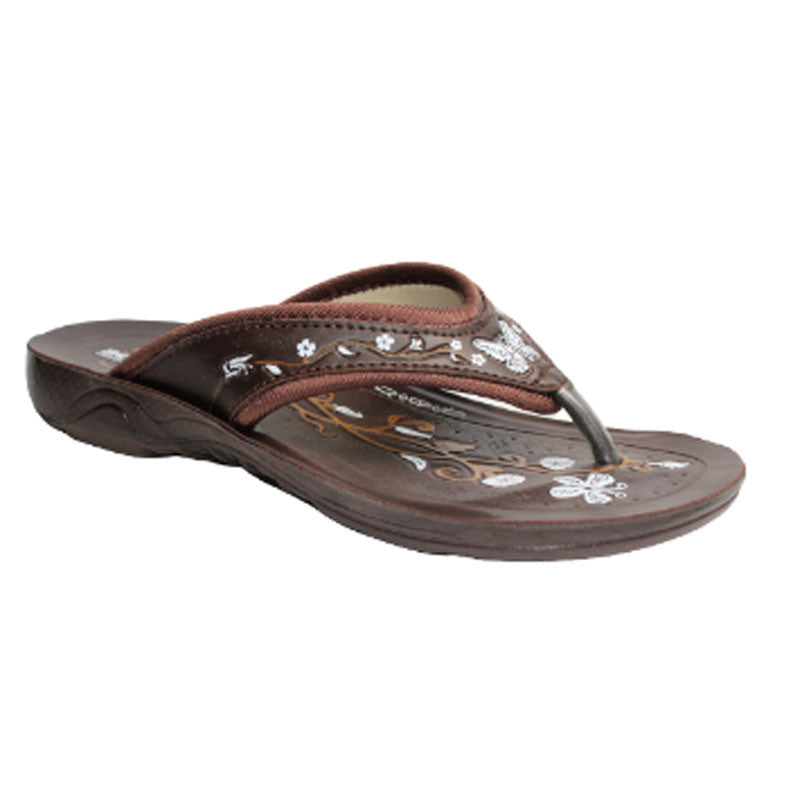Aerosoft Ladies Sandals In Brown