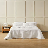 Linen House Marceau Coverlet Set In White