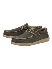Hey Dude Mens Wally Braided Shoes In Army