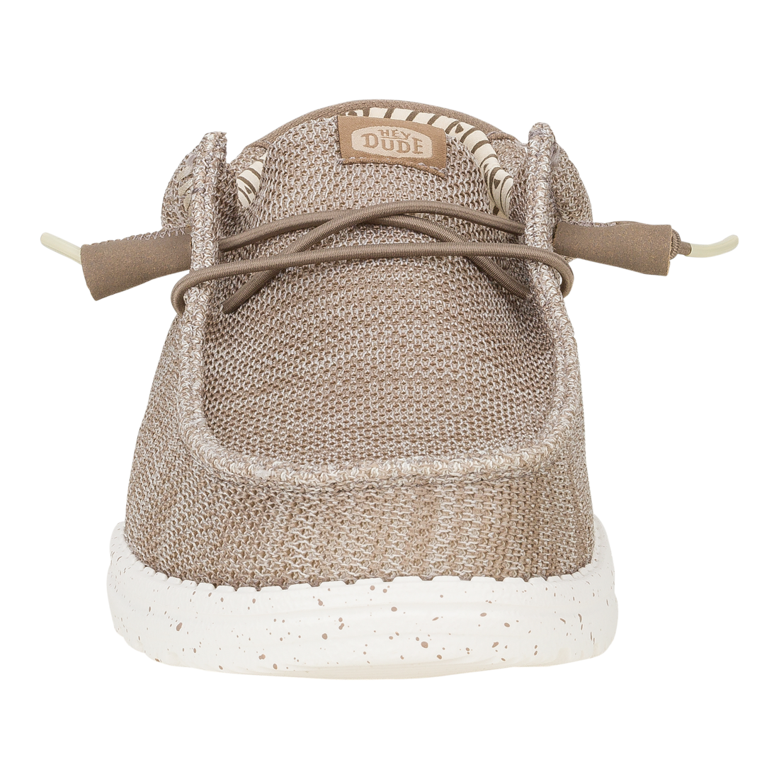 Hey Dude Mens Wallys Stretch Mesh Shoes In Tan