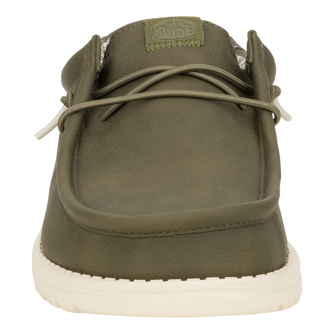 Hush Puppies Mens Olive Arlo Cow Nubuck Shoe