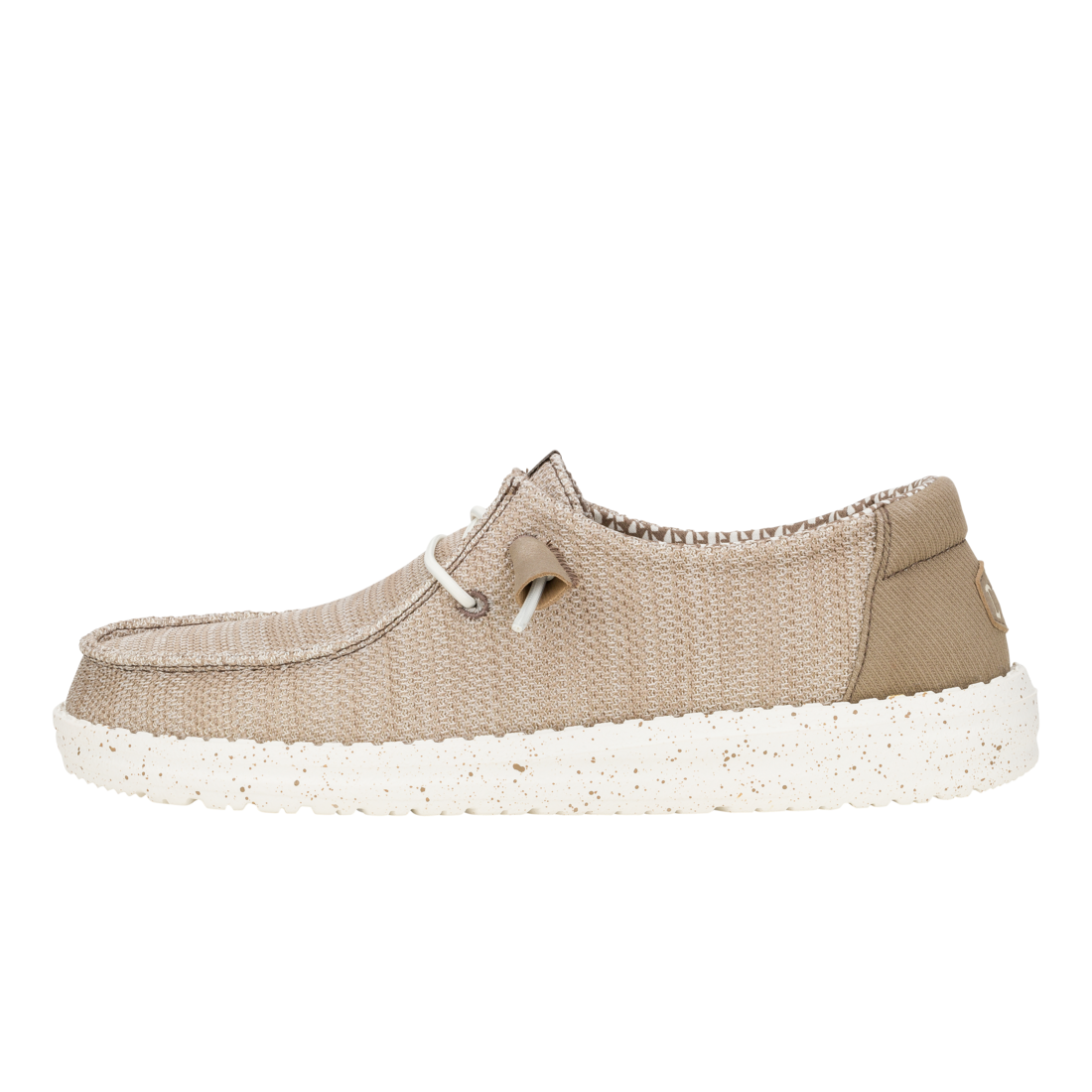Hey Dude Ladies Wendy Stretch Sox Shoes In Walnut