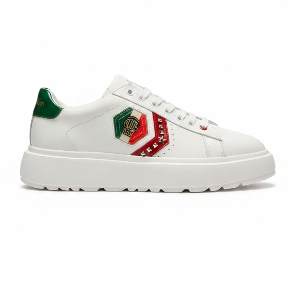 Pure Premium Mens Londa Sneakers In White
