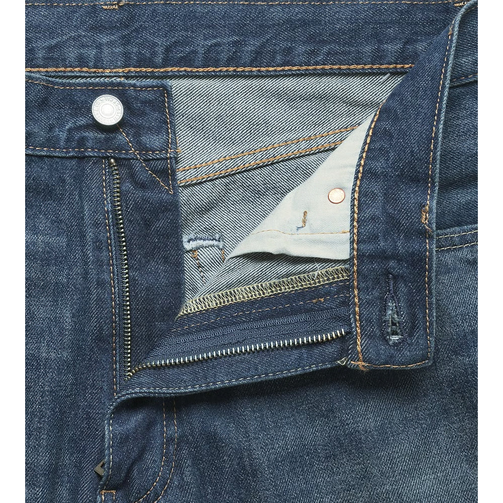 Levis Mens 555 Relaxed Straight Fit Jeans Advice To You In Dark Blue
