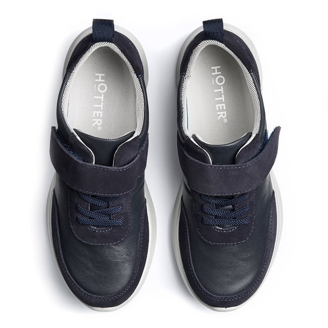 Hotter Ladies Lunar Shoes In Navy
