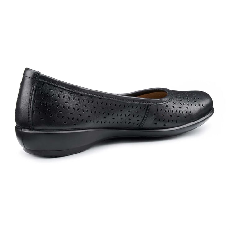 Hotter Womens Livvy II Shoes In Black