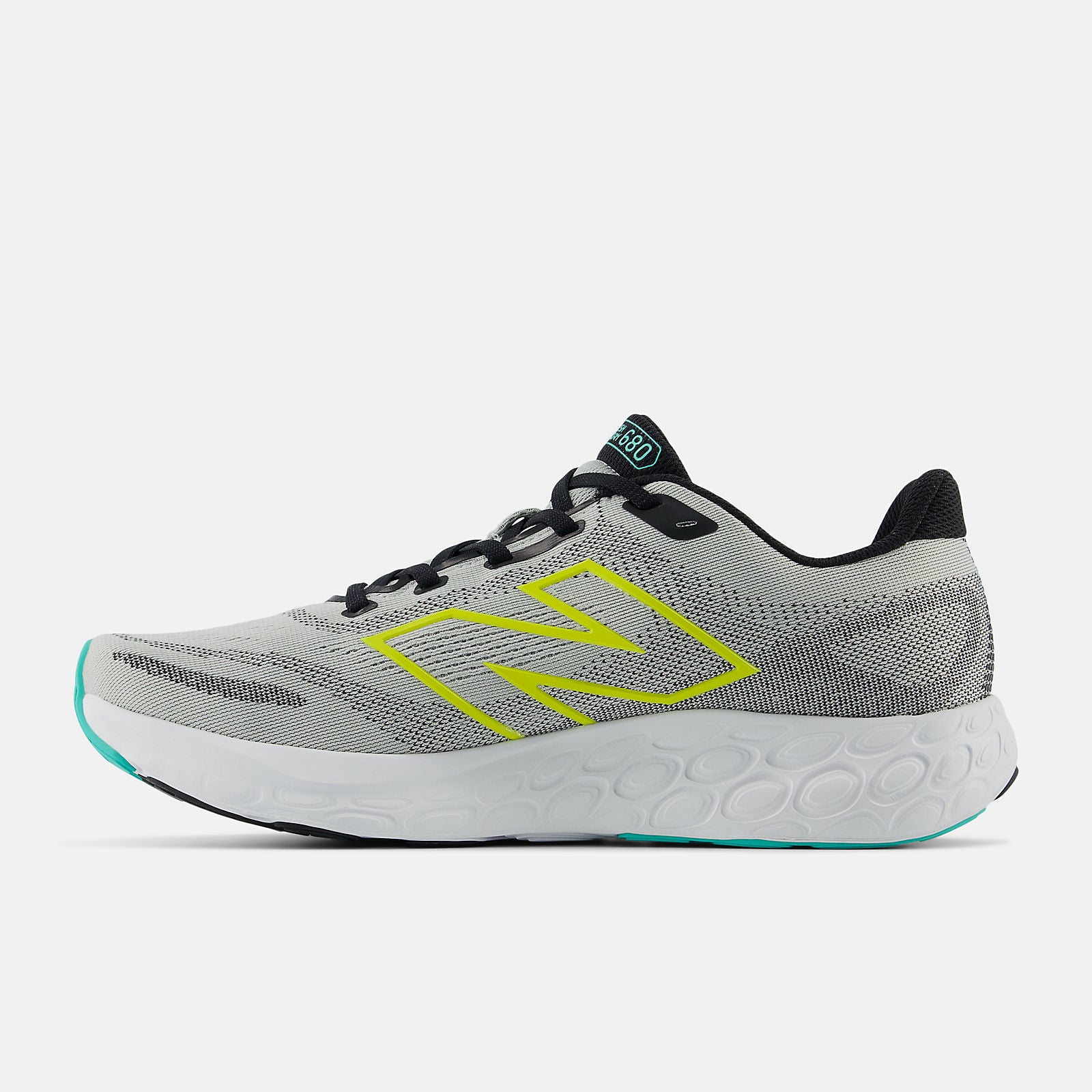 New Balance 680 Mens Running Course Shoes Grey Multi