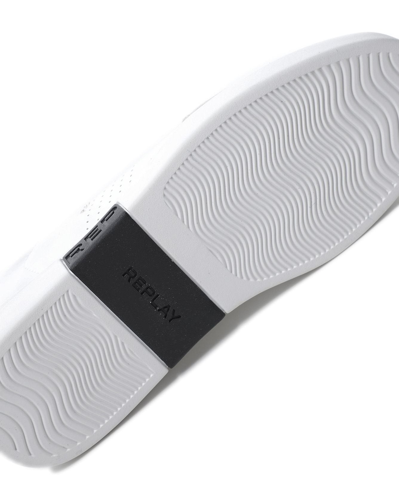 Replay Mens Polys M Scent Shoes In White and Black