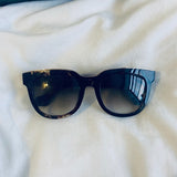 Balenciaga Womens Tort Frame Sunglasses In Tortoise Brown