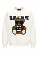 Vialli Mens Magag Sweatshirt In White