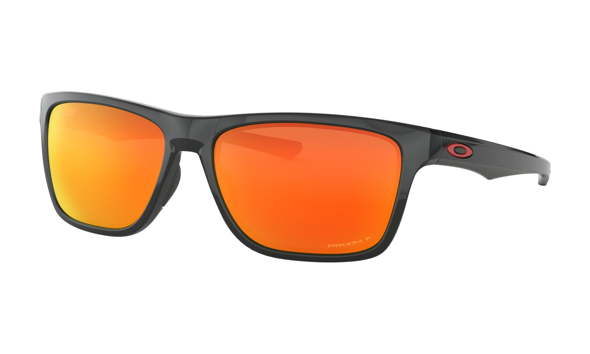 Oakley Holston Prizm Ruby Polarized Sunglasses For Men In Polished Black