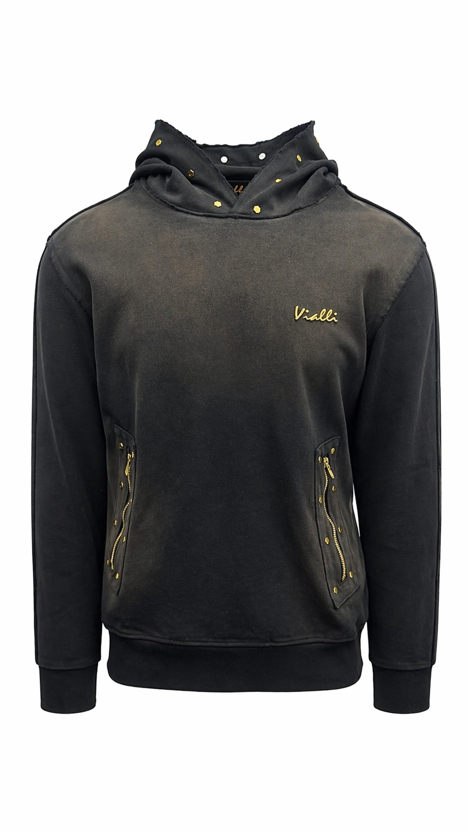 Vialli Mens Manesh Hoodie In Black
