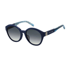 Marc Jacobs Frame With Glitter Sunglasses For Women In Navy