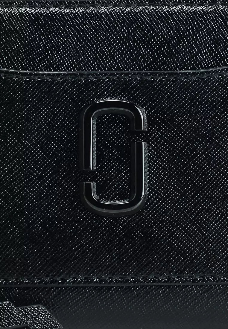 Marc Jacobs Womens Snapshot Continental Wallet In Black