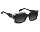 Marc Jacobs Clear Frame Sunglasses For Women In Black