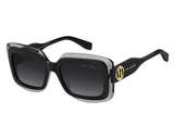 Marc Jacobs Clear Frame Sunglasses For Women In Black