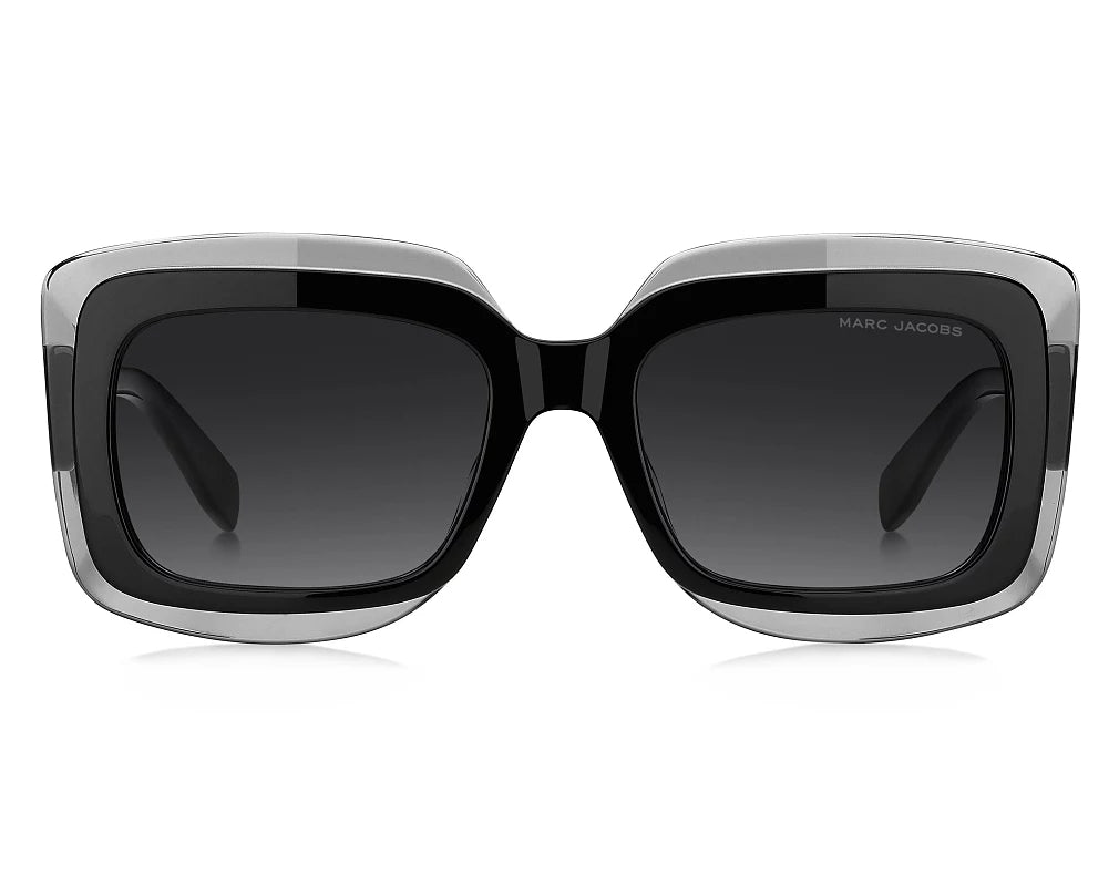 Marc Jacobs Clear Frame Sunglasses For Women In Black