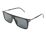 Marc Jacobs Straight Frame Sunglasses In Black