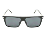 Marc Jacobs Straight Frame Sunglasses In Black