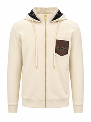 Vialli Mens Mariot Hoodie In Cream