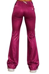 Freddy Womens Regular-Rise Skinny In Maroon