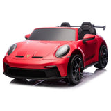 Porsche 911 Gt3 Electric Ride On 2 Seater In Red