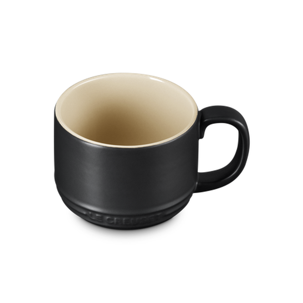 Le Creuset Low San Fran Mug In Black