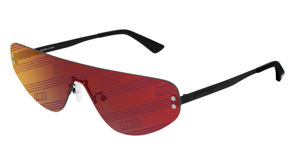 Mcq Sunglass Unisex Red Black Red MQ0221S-003