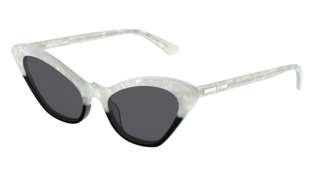 Mcq Sunglass Woman White Smoke MQ0189S-001