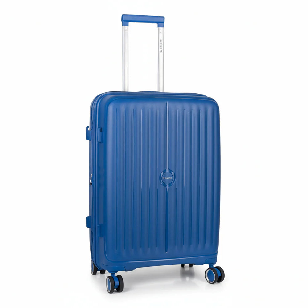Cellini Rapido Hard Trolley Case Blue
