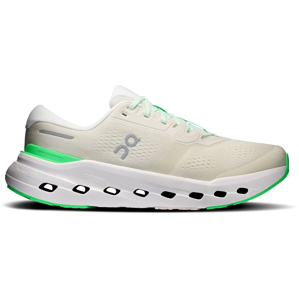 On Mens Cloudrunner 3.0 Shoes In Ghost Verdite