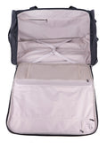 Cellini Microlite Trolley Duffel Bag In Black