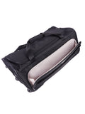 Cellini Microlite Trolley Duffel Bag In Black