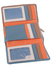 Cellini Diva Lotus Medium Multicard Purse Russet