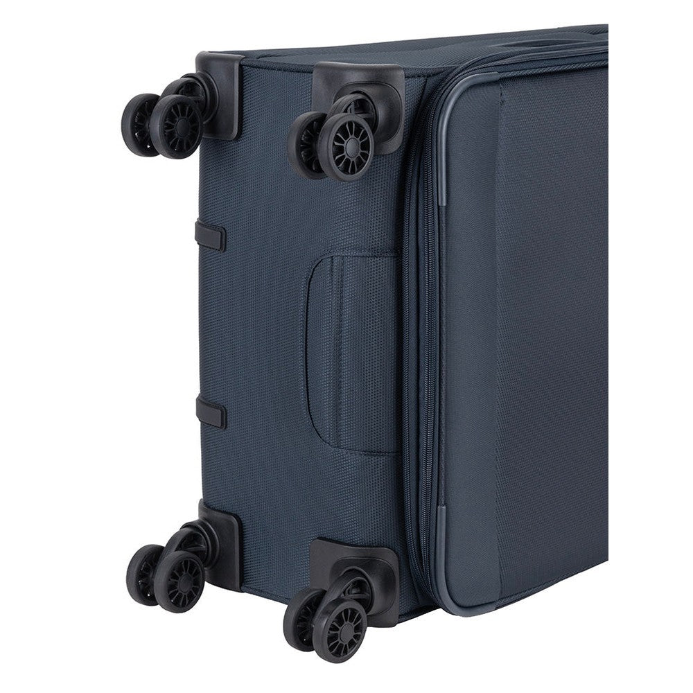 Cellini Microlite S Widebody Maxipack Medium Trolley Case In Midnight Blue