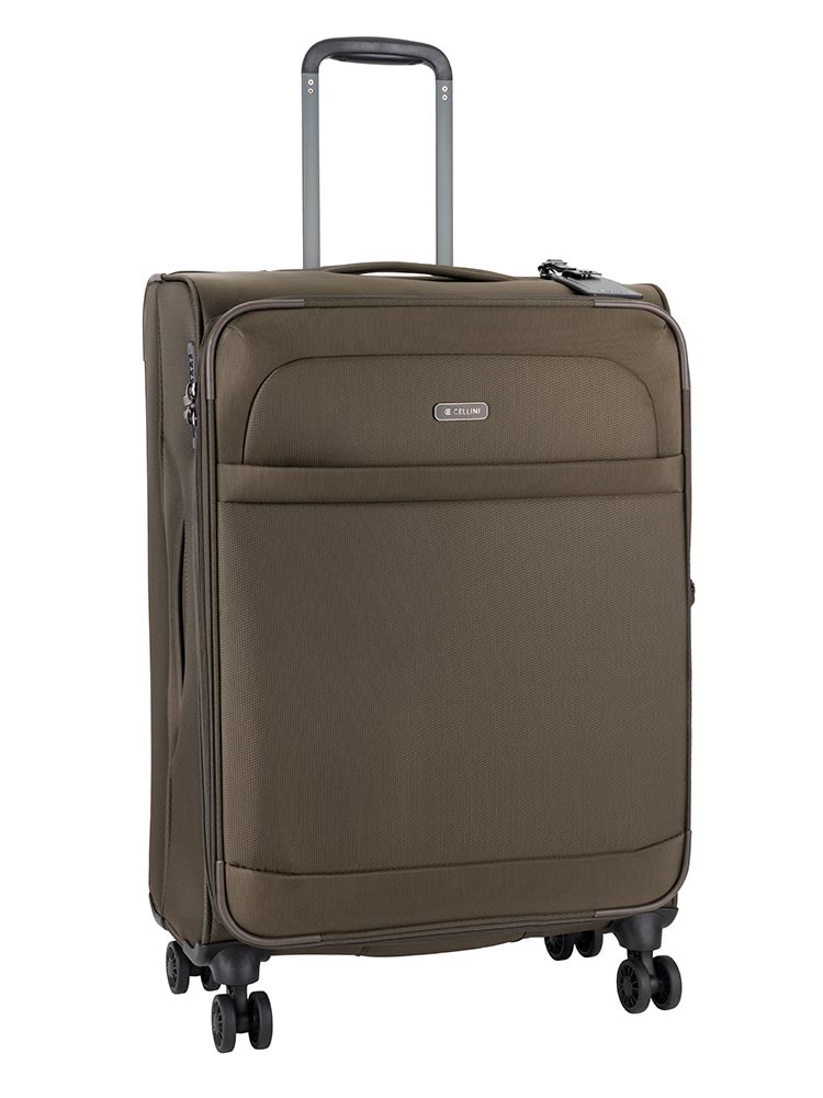 Cellini Microlite S Maxipack Medium Trolley Case  Brown
