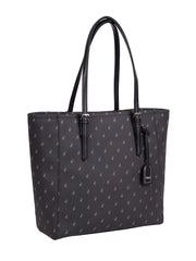 Polo Womens Medium Tote Bag In Black