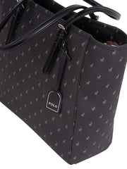Polo Womens Medium Tote Bag In Black