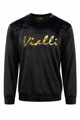 Vialli Mens Melingoo Sweatshirt In Black