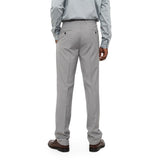 Polo Mens Custom Fit Trouser In Light Grey